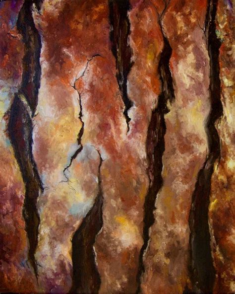 Redwood Tree bark painting - Forest, wood, nature oil painting | Painting, Oil painting nature ...