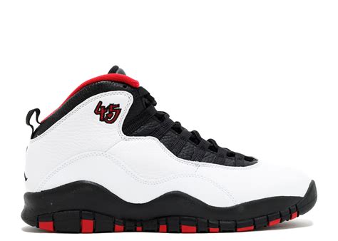 Jordan 10 'Double Nickel' - Air Jordan - 310805 102 - white/varsity red-black | Flight Club