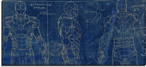 Real Iron Man Suit Blueprints