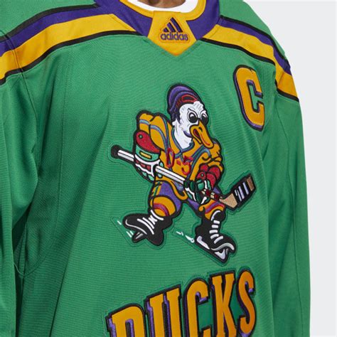 adidas Mighty Ducks Conway Authentic Jersey - Green | Men's Hockey | adidas US