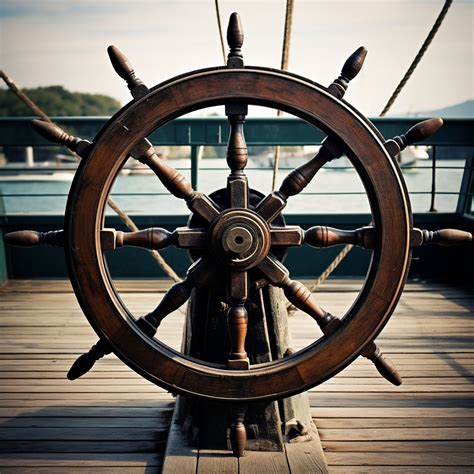 Wood Ship Helm Free Stock Photo - Public Domain Pictures