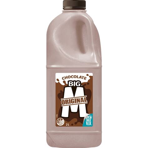 Big M Chocolate Milk 2l | Woolworths