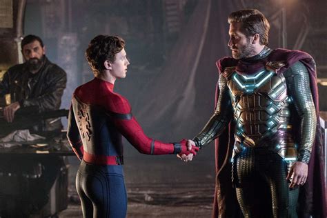 Tom Holland, Jake Gyllenhaal in Spider-Man: Far From Home: EW review