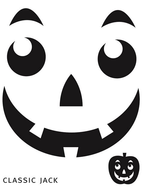 Free Printable easy funny jack o lantern face stencils patterns | Funny Halloween Day 2020 ...