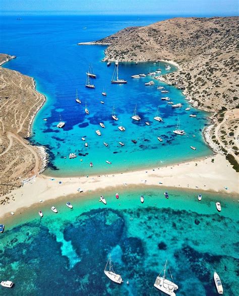 Kolona Beach, Kythnos, Greece. | Lugares maravillosos, Lugares hermosos ...