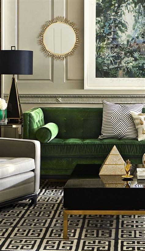 10+ Green Velvet Sofa Living Room