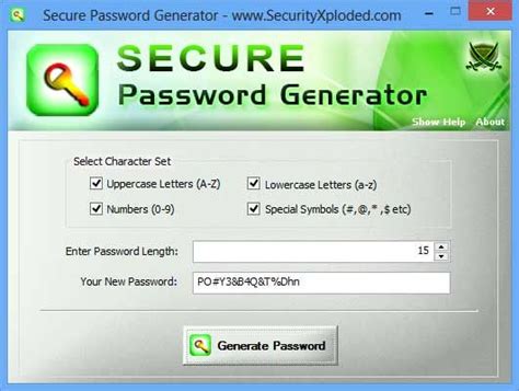 FreePasswordsGenerator allows you to create your random passwords online. Our latest feature ...