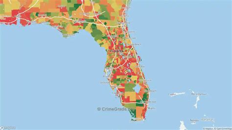 Florida Property Crime Rates and Non-Violent Crime Maps | CrimeGrade.org