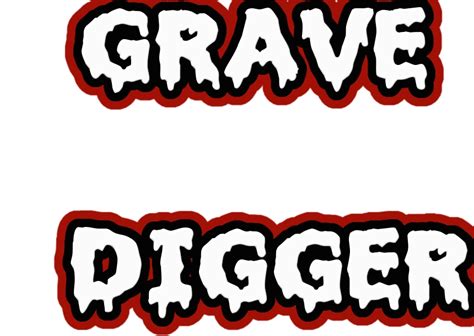 GRAVE DIGGER logo. Free logo maker.