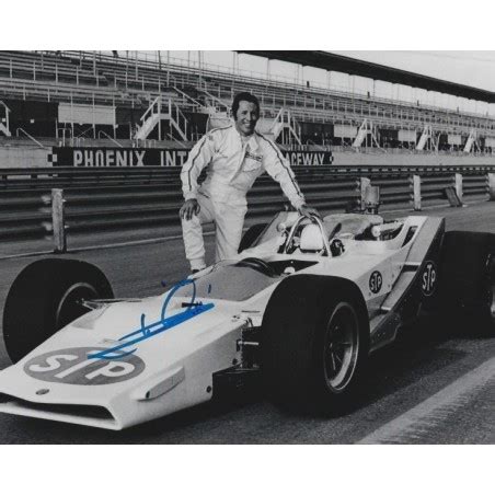 Mario ANDRETTI Autograph