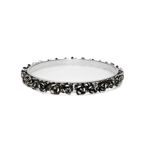 Round Glass Platter with Silver Flower Trim – Gifts by Gilda