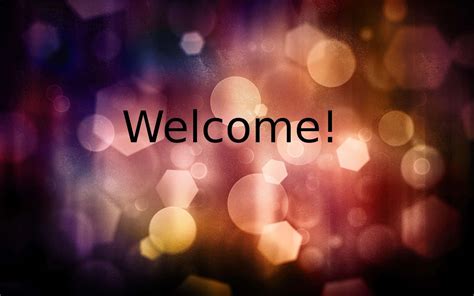 Download Welcome Background With Colorful Lights | Wallpapers.com