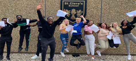 St Clere students jumping for joy over exam success - Your Thurrock