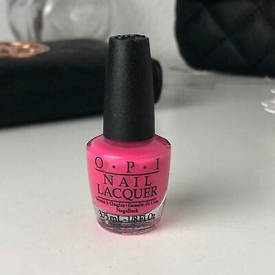 OPI Nail Lacquer Mini Nail Polish Pink Magenta 3.75ml | eBay