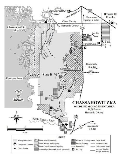 Wildlife Management Area Map