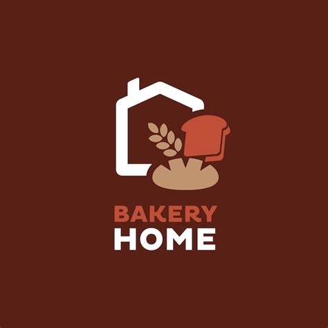 Premium Vector | Home bakery logo