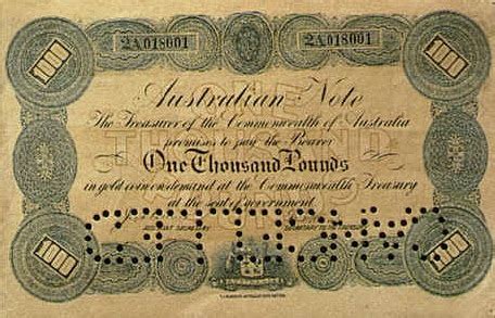 1000 Australian Pounds banknote - Exchange yours for cash today