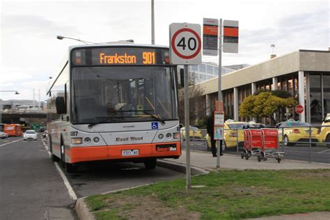 Wow: you can see a passenger terminal from the new route 901 bus stop at Melbourne Airport ...