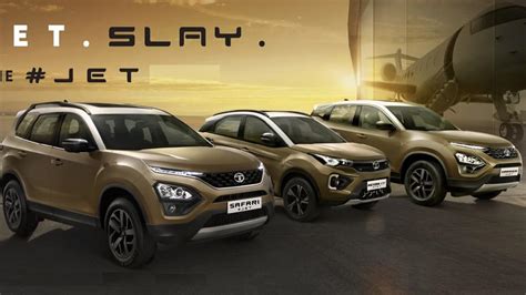 Tata Safari, Harrier, Nexon Jet Edition SUVs launched in India, Image ...