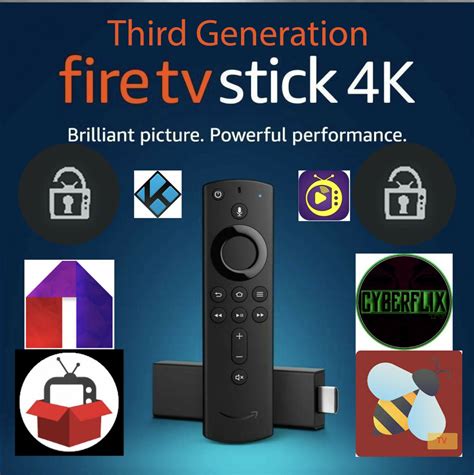 Amazon Firestick 4K Jailbroken, Fully Loaded