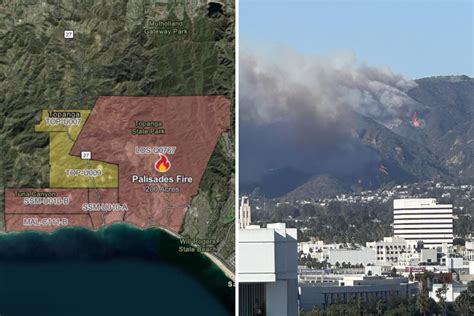 Widespread Evacuations Ordered for Pacific Palisades Fire as Flames ...