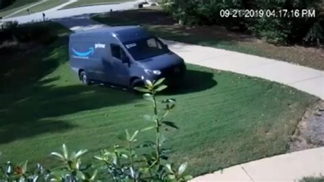 Man wants answers after Amazon driver drives through yard - WISH-TV ...