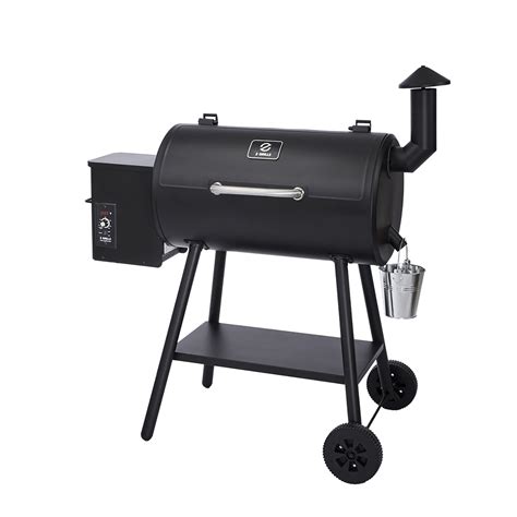 Z Grills Wood Pellet Grill BBQ Smoker Digital Control Black ZPG-550B2 - Walmart.com