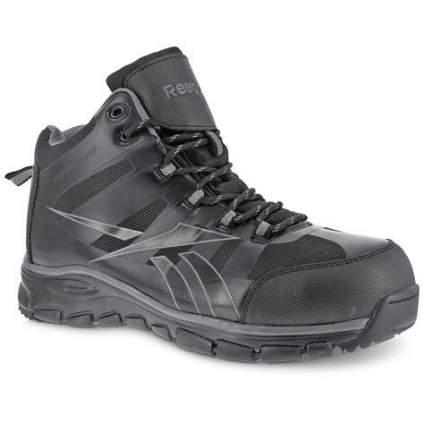 Reebok Men's Arion Composite Toe Waterproof Hiking Boots - 670929, Work Boots at Sportsman's Guide