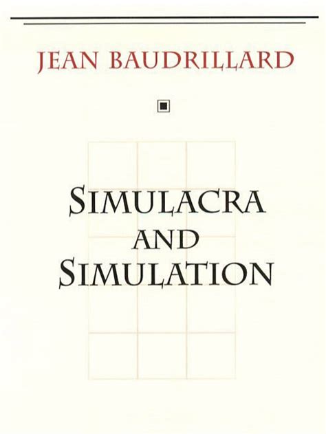 Simulacra and simulation — TechHuman