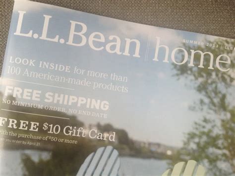 Grab the LL Bean Home Catalog for Furniture Made in USA