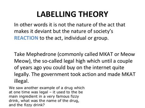 Examples Of Labeling Theory In Real Life - Best Design Idea