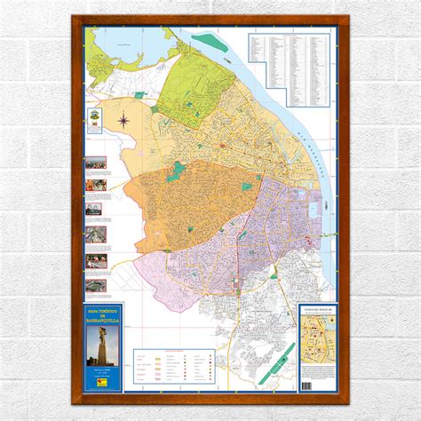 Mapa De Barranquilla Mapas Cartur Mapas Fisicos Politicos De Colombia ...