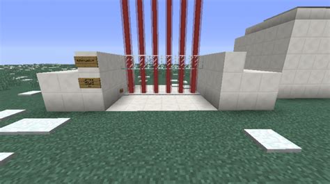 Redstone Gates and Doors Minecraft Map