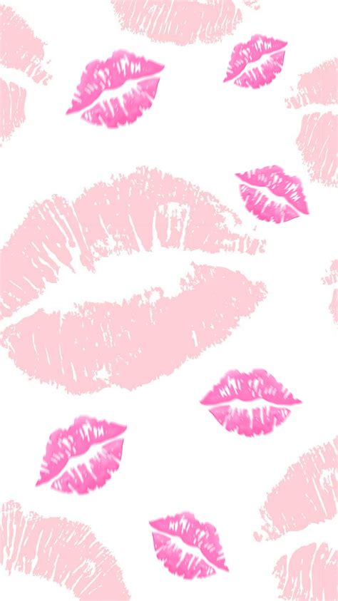 Spread love with these Pink kisses background Images and videos for free download