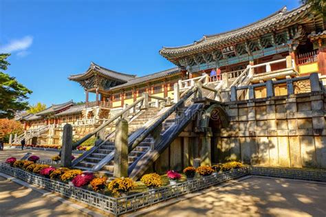 Bulguksa Temple editorial stock image. Image of asian - 130163474