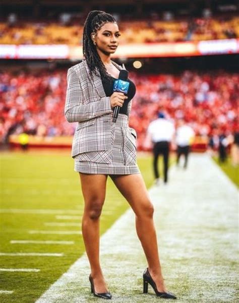 Meet Taylor Rooks - America's hottest sports reporter who keeps going ...