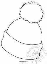 Winter Coloring Woolly Hat Winter Coloring Pages Woolly Hat  sketch template