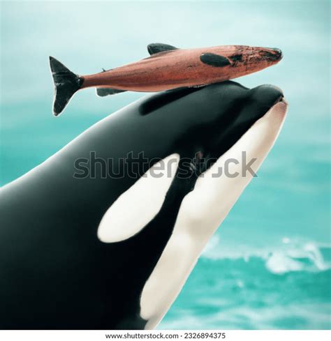 Underwater Photo Orca Wearing Whole Pacific AI-generated image ...