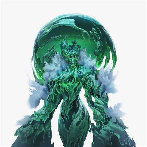 ArtStation - Water elemental