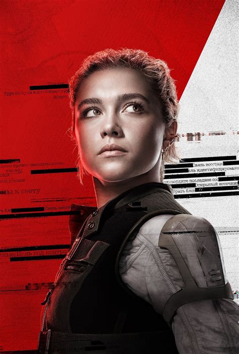 Florence Pugh - "Black Widow" Promo Photos and Posters • CelebMafia