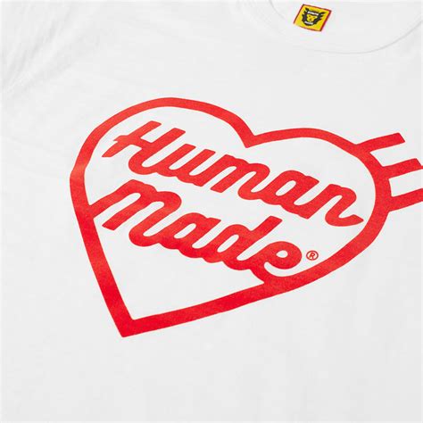 Human Made Front Heart Logo Tee Human Made