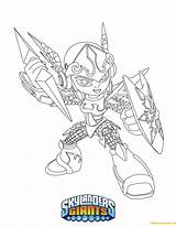 Chill From Skylanders Coloring Page  Free Printable Pages sketch template