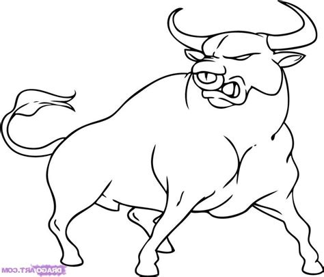 Bull Drawing Pictures_ at GetDrawings | Free download