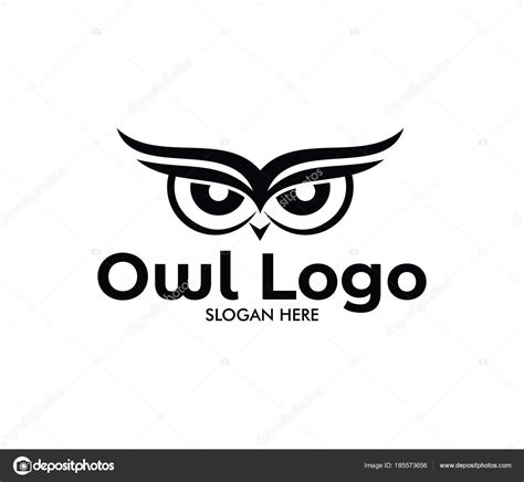 Owl wisdom vector logo design — Stock Vector © great19 #185573656