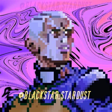 JOJO Enrico Pucci Pixel art by blackstar-stardust on Newgrounds