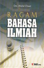 TOKO BUKU RAHMA: RAGAM BAHASA ILMIAH