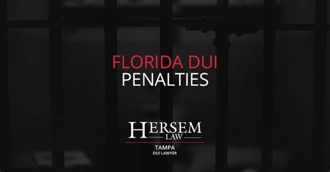 Florida DUI Penalties | Hersem Law