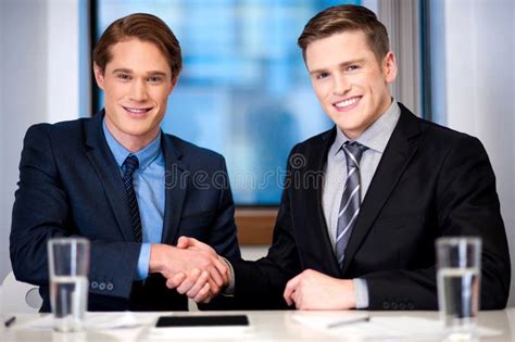 Corporate Guys Shaking Hands Stock Photo - Image of elegant, looking ...