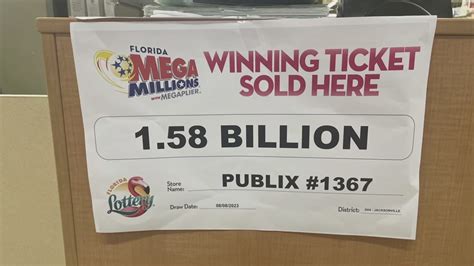 $1.58 billion Mega Millions winner in Florida revealed | firstcoastnews.com