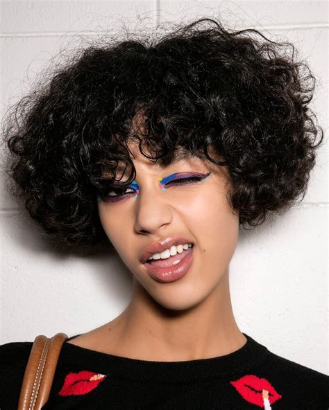 20 Most Outstanding Curly Hairstyles With Bangs - Haircuts & Hairstyles 2021